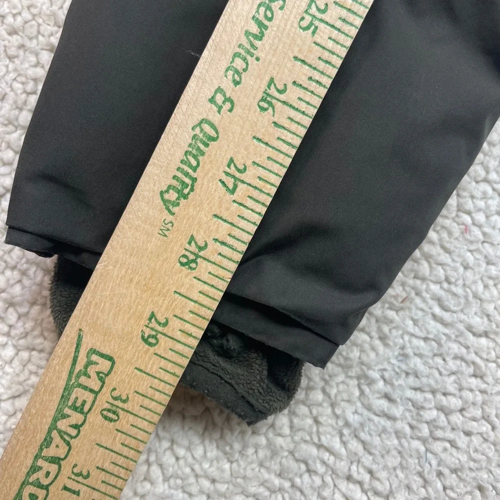 Lands' End Parka Kids L 14-16 Green Grow-A-Longs Down Insulated Hooded Jacket